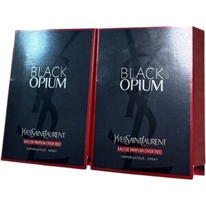Yves Saint Laurent Black Opium Eau de Parfum Sample Set 2 x 1.2ml 0.04 fl oz
